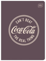 Zeszyt A5/60K kratka M Hybrid Coca Cola 70g Interdruk